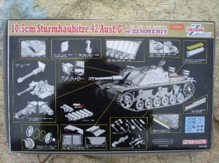 DML6454  10,5cm Sturmhaubitze 42 Ausf.42 with Zimmerit